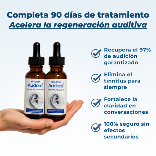 Nutre y repara rápidamente tus oídos desde adentro
